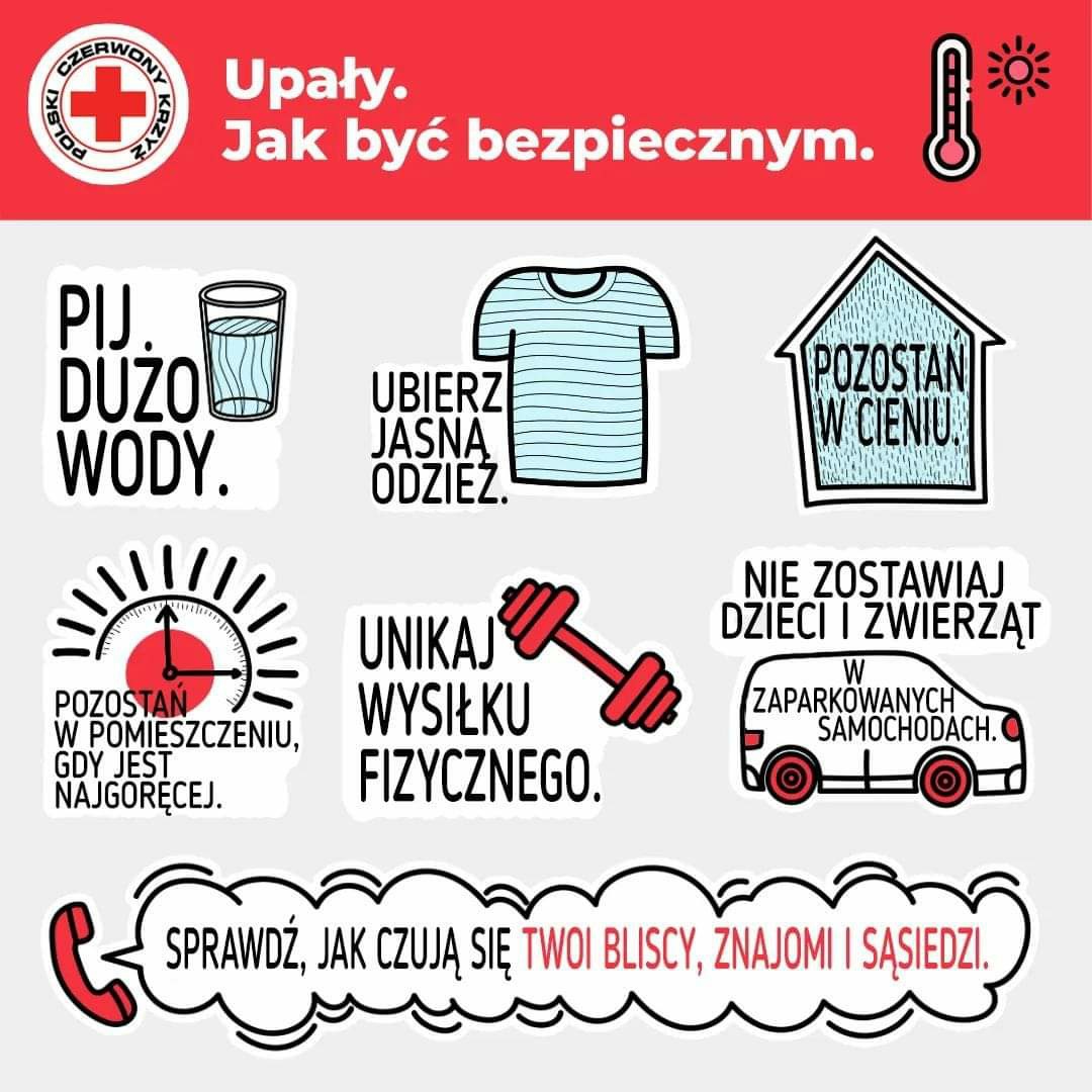 Upały, jak być bezpiecznym